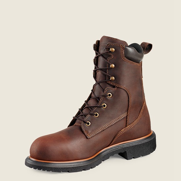 Bottes de Sécurité Red Wing - Dynaforce® - 8-Inch Waterproof Toe - Marron - Homme 129GALOXJ